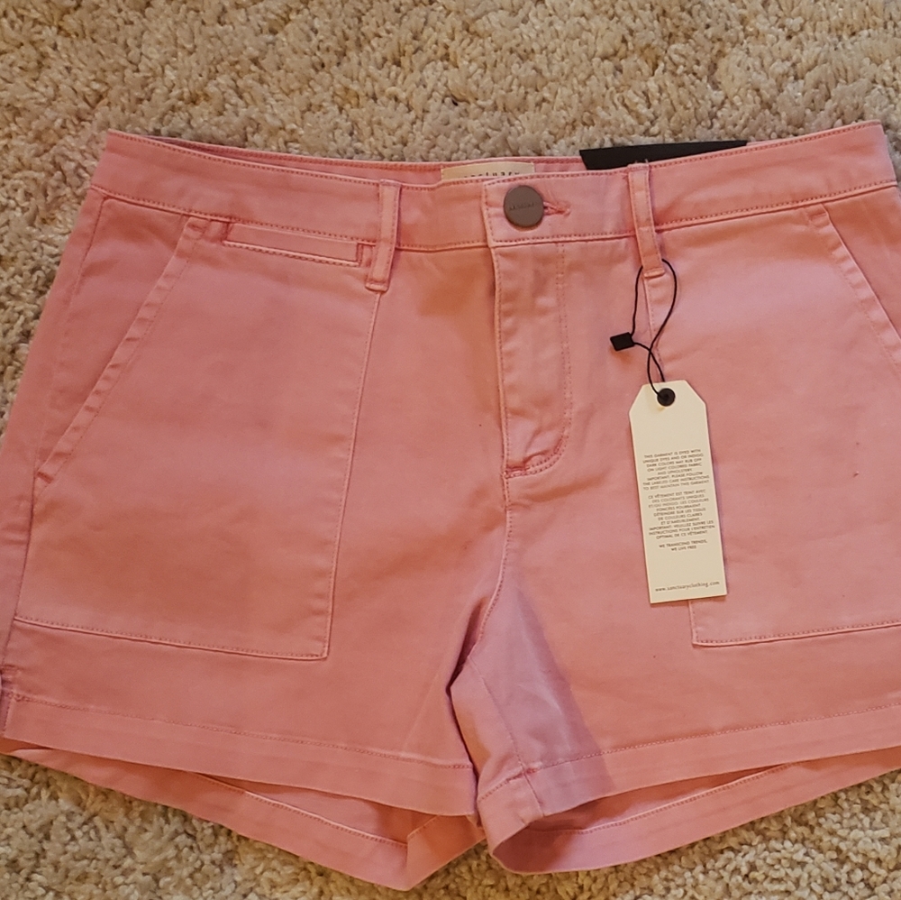 SANCTUARY FIELD SHORTS - PINK - Picture 3 of 3